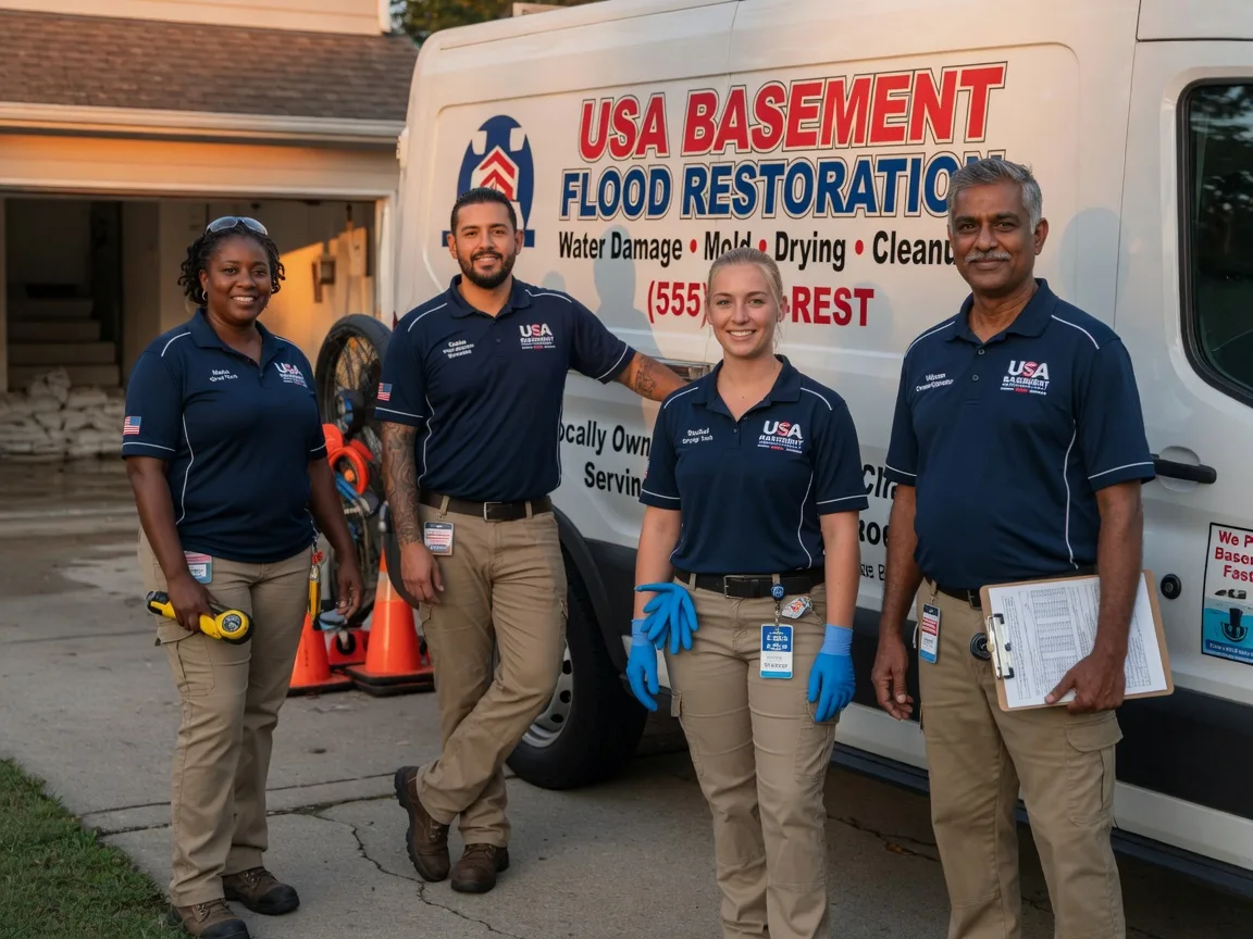 Basement Flood Cleanup company in Mount Calm, TX